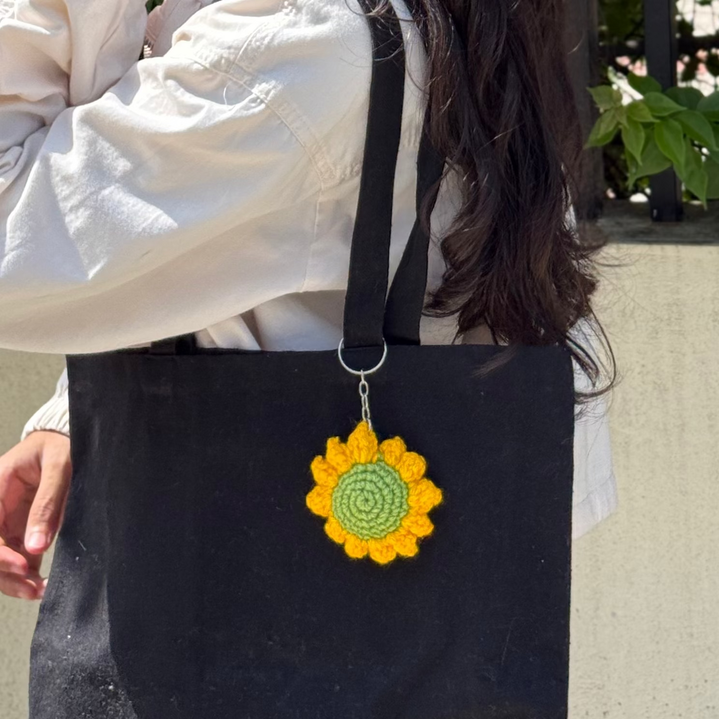 Sunflower Keychain