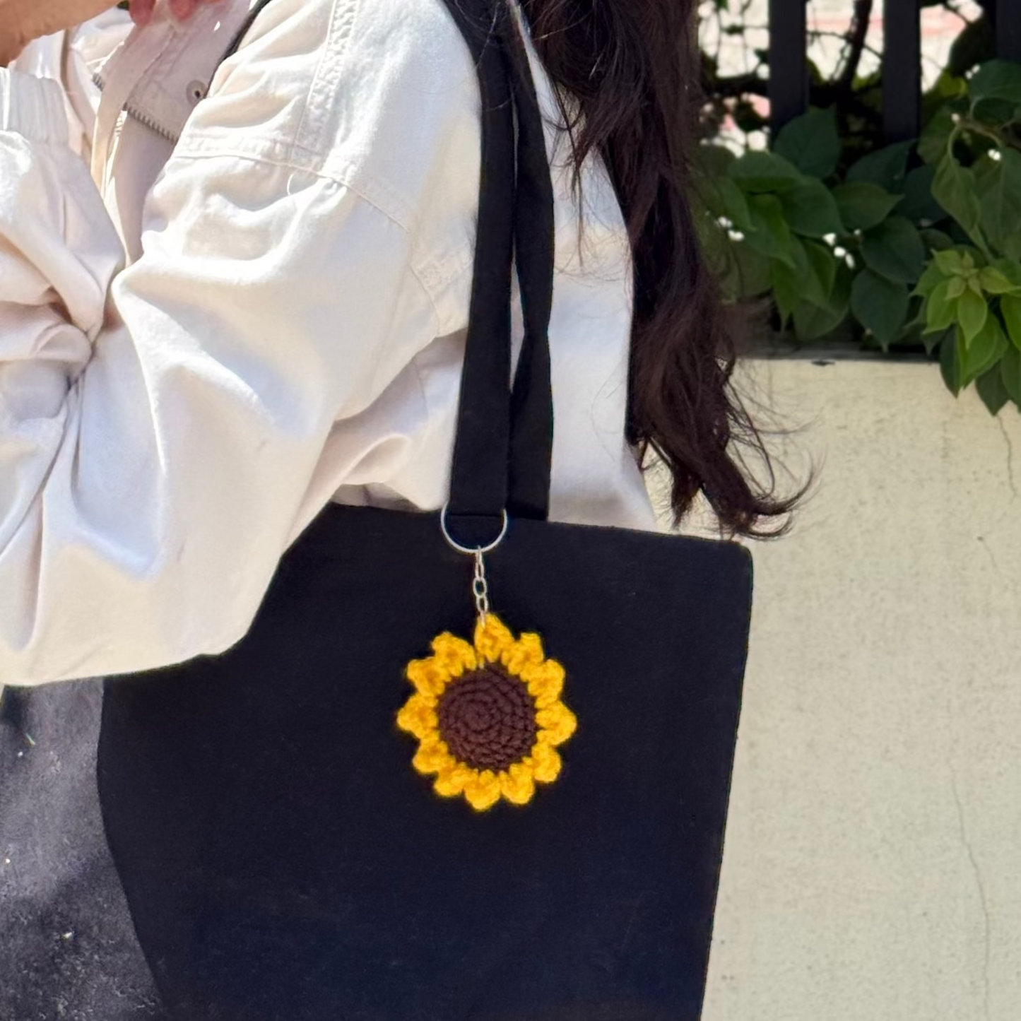 Sunflower Keychain
