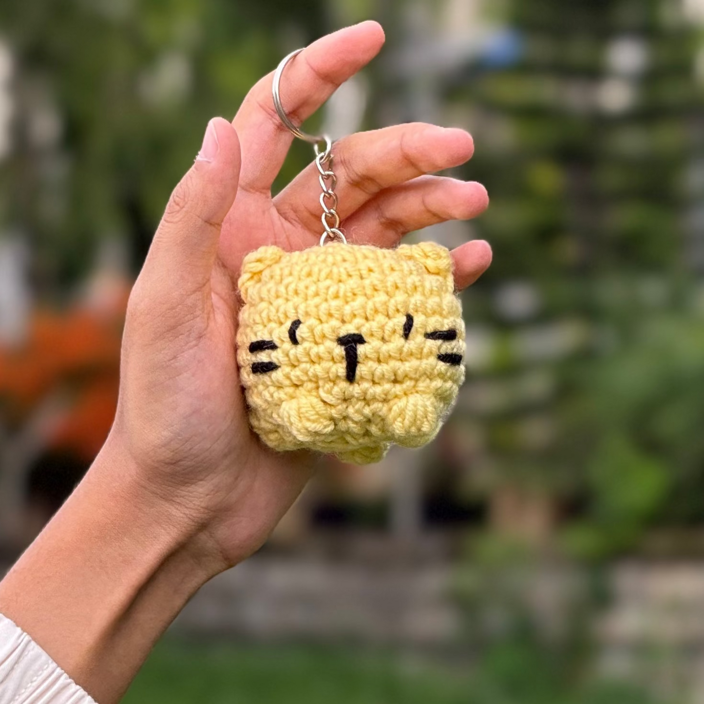 Mochi Cat Keychain