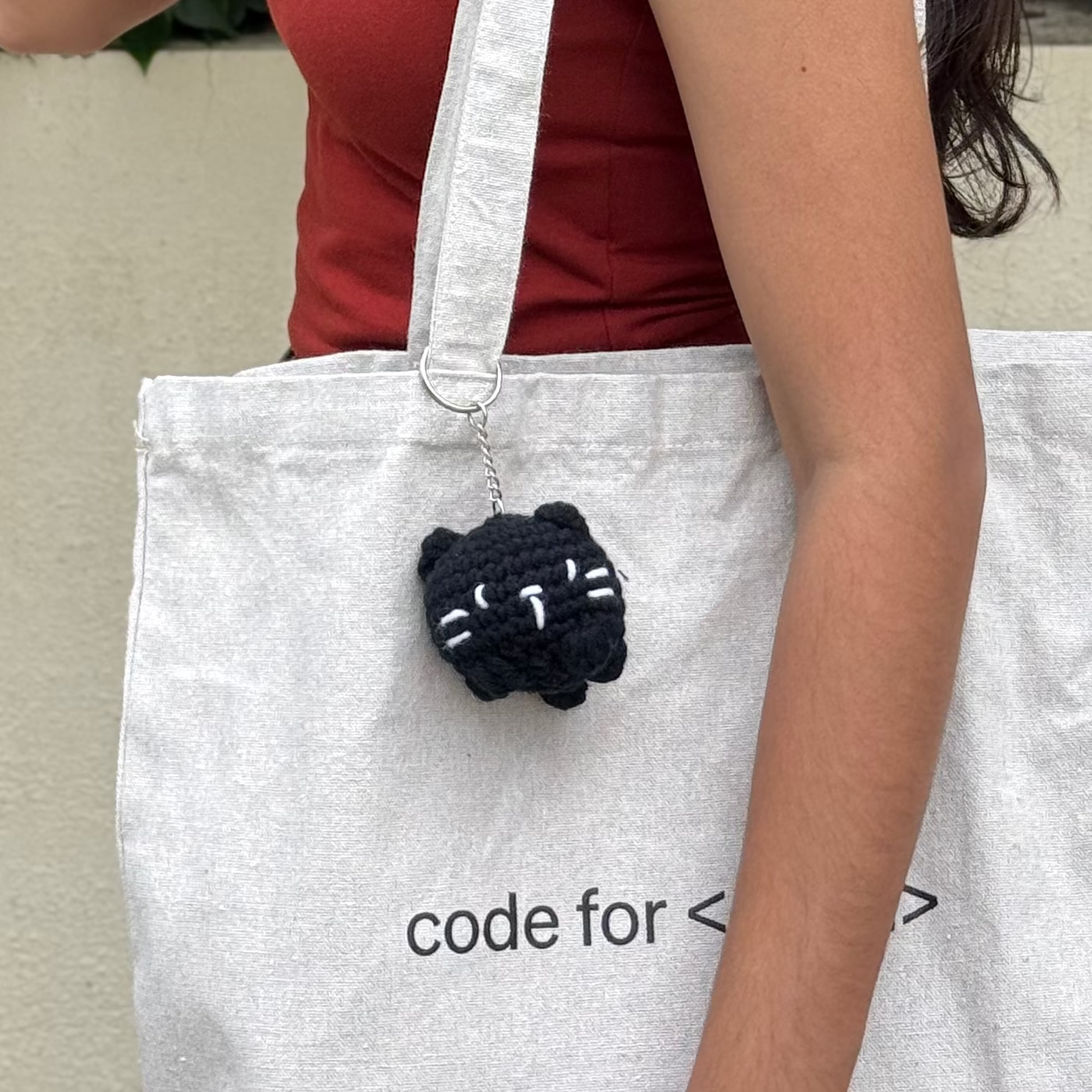 Mochi Cat Keychain